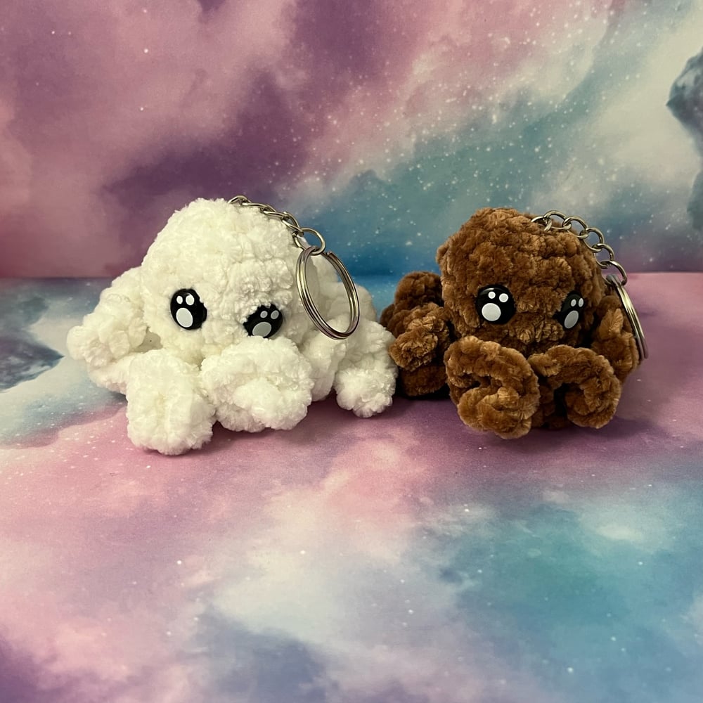 Image of Crochet Palm Size Octopus Stuffie