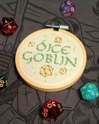 Image 2 of Dice Goblin | Cross Stitch