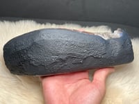 Image 7 of Druzy Quartz With Polished Agate Edges #2149