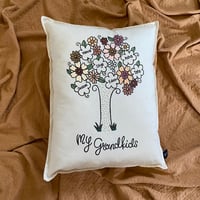 Image 8 of Custom Grandkids/grandbabies Tree Cushion