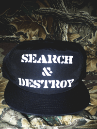 Search And Destroy Hat Black 