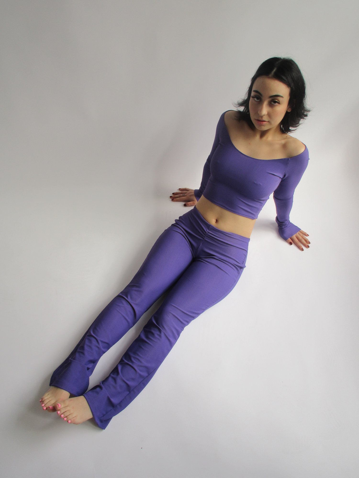 Image of ORCHiD RUCHED PANTS 