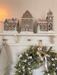 Image 2 of Pretty Gingerbread Village ( 3 options )