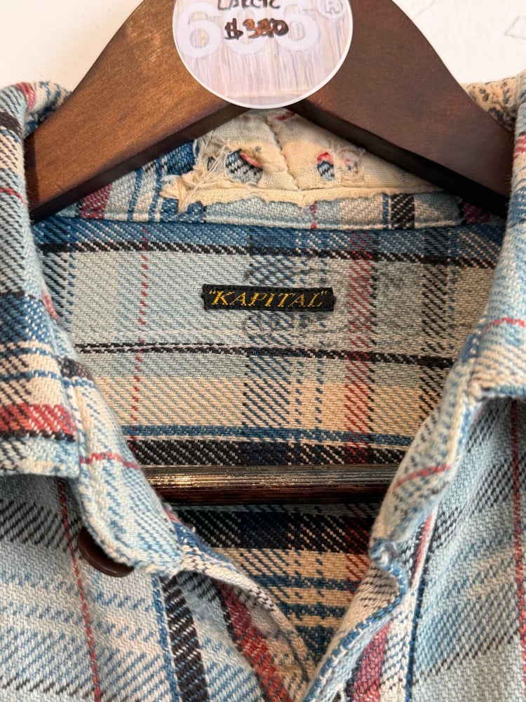 Image of Kapital Boro Patchwork Flannel