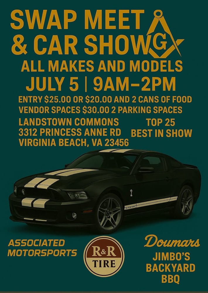 Image of Corthian Mason Lodge #266 Car Show