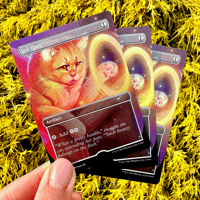 Image 4 of *NEW* Magic the Gathering Sol Ring Cat & Dog