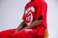 Image 3 of Red CCO Flare Pants 