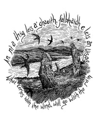 An Ni a Thig Leis A Ghaoith 8 x 10" Print