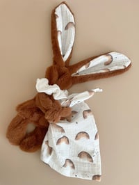 Image 5 of DOUDOU LAPIN FOURRURE ÉCUREUIL 