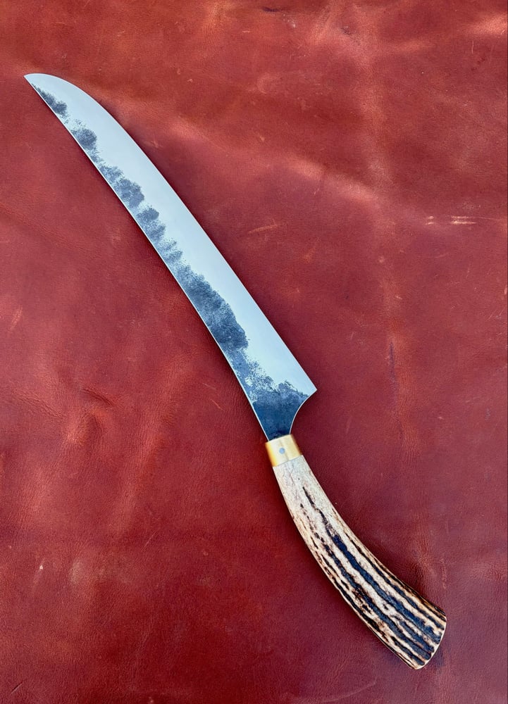 Image of Stainless steel brisket knife