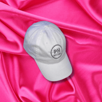 Image 1 of Pretty & Humble Logo Cap White