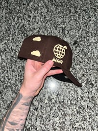 Image 3 of PARTLY CREAMY SKIES SAN DIEGO PADRES CUSTOM FITTED