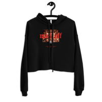 Image 1 of "MASK OFF" - WOMEN'S Ring-Spun Cotton Crop Hoodie