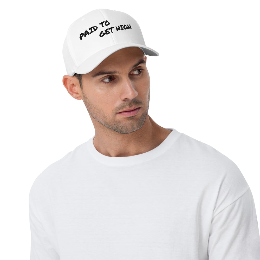 Image of PTGH / SL FITTED Cap BLACK EMBROIDERED