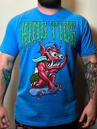 Kingtide Skate Goblin (Blue) T-Shirt 