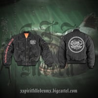 Image 1 of GUTTURAL SLUG - EMBROIDERED BOMBER JACKET