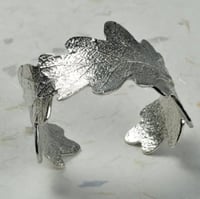 Image 3 of G&S Oak Leaf Cuff
