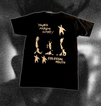 YMG colossal youth bleached tee
