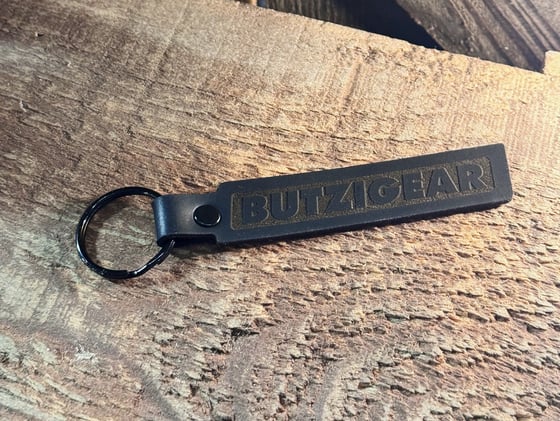 Image of BUTZIGEAR Leather Keychain