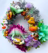 Image 2 of Dino Trash & Treasure Wreath 