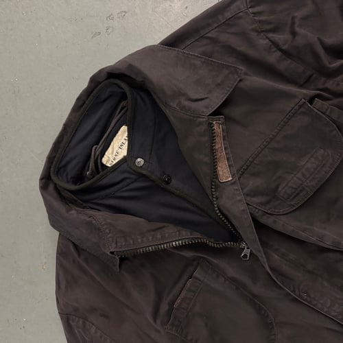 Image of AW 1994 Stone Island Raso Gommato 3D pocket jacket, size XXL