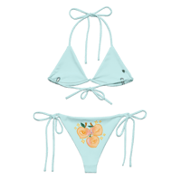 Image 2 of Peaches and Sparkles string bikini