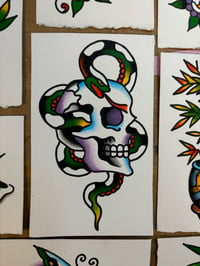 Skull and Snake