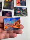 Tiny painting- southern utah landscape 