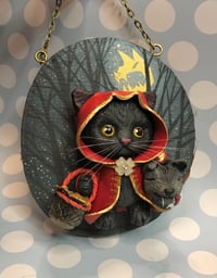 Image 2 of "Little Brave Red" Original sculpture 