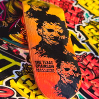 Image 2 of 34mm Popsicle(KNIGHT) "Leatherface" Real Wear Graphic