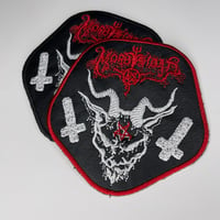 Image 1 of Morbosidad - Morbosidad Embroidery On Faux Leather Patch