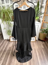 Image 1 of Black high low dress