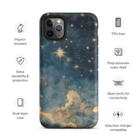 Image 7 of Celestial Night Sky Stars and Clouds Painting Tough Case for iPhone®