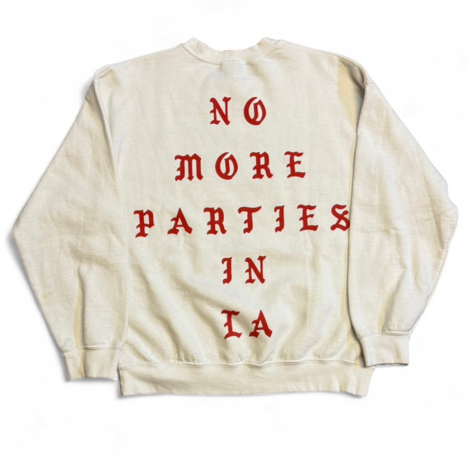 Image of 2000s Kanye No More Parties in La LOP Graphic Sweatshirt (L)