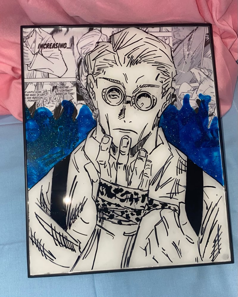 Image of Nanami glass painting