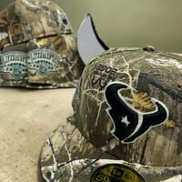Image 3 of New Era 59Fifty Texans Real Tree 2002 Draft