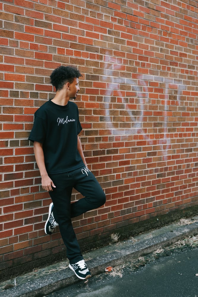 Image of OG Black T (Embroidered)