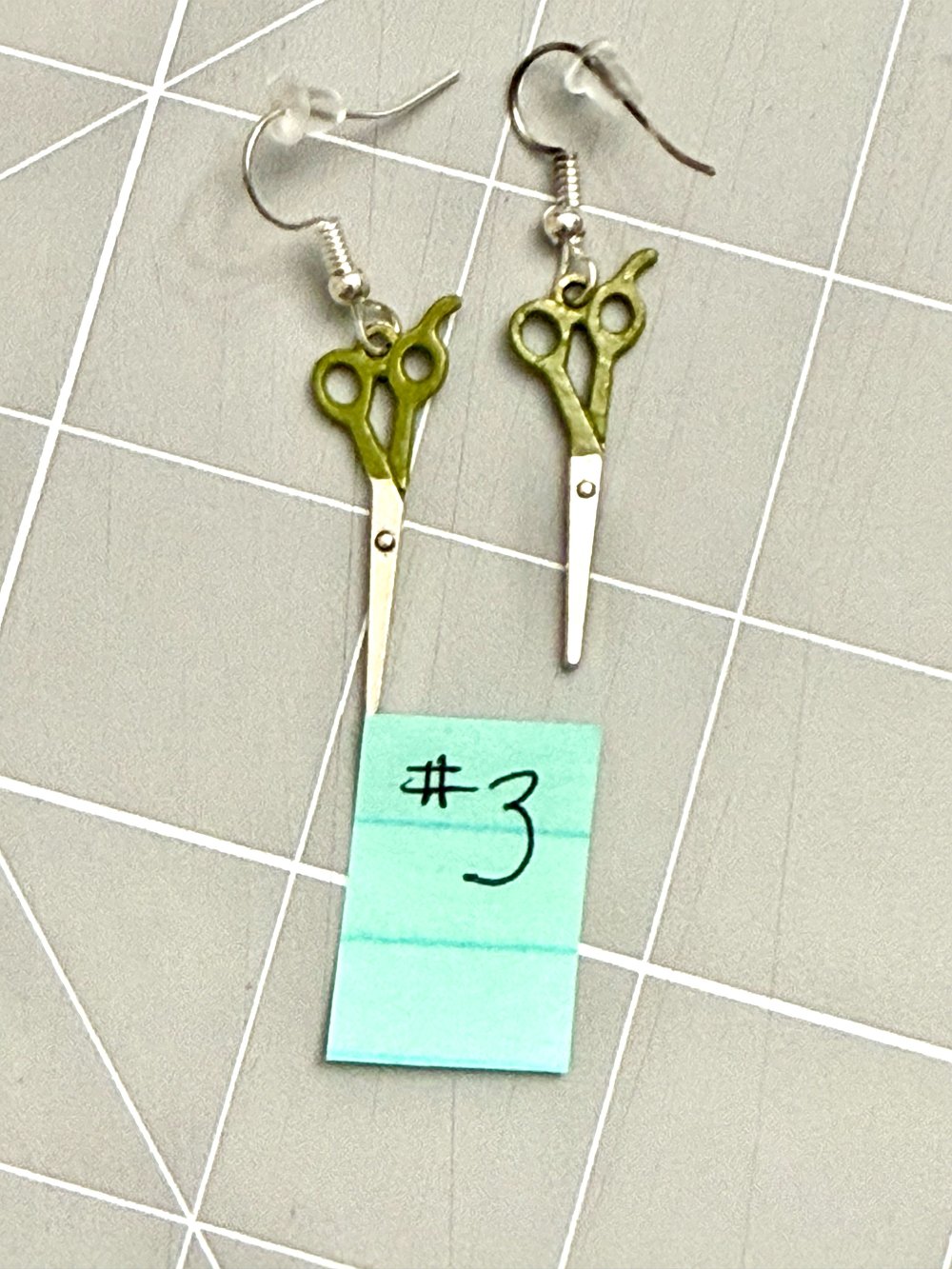 Image of Dainty Scissors Earrings