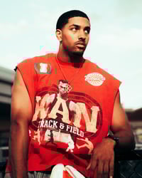 Image 4 of Finish Line Muscle Tee (Red)