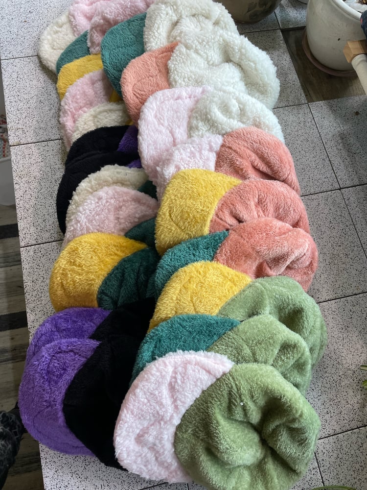 Image of Fuzzy dad hats- ready to ship