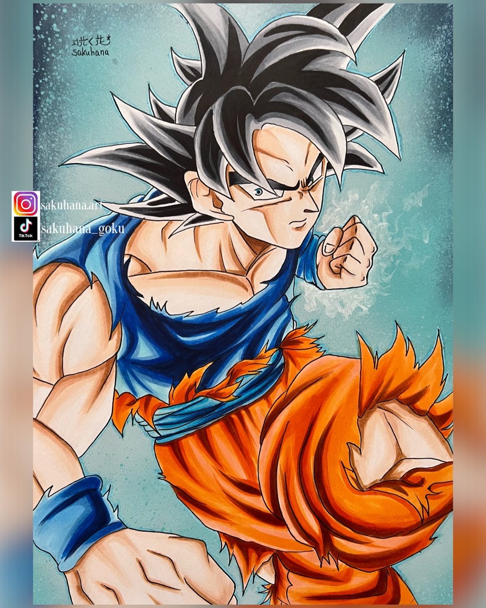 Goku Uidragonball Sakuhana Art