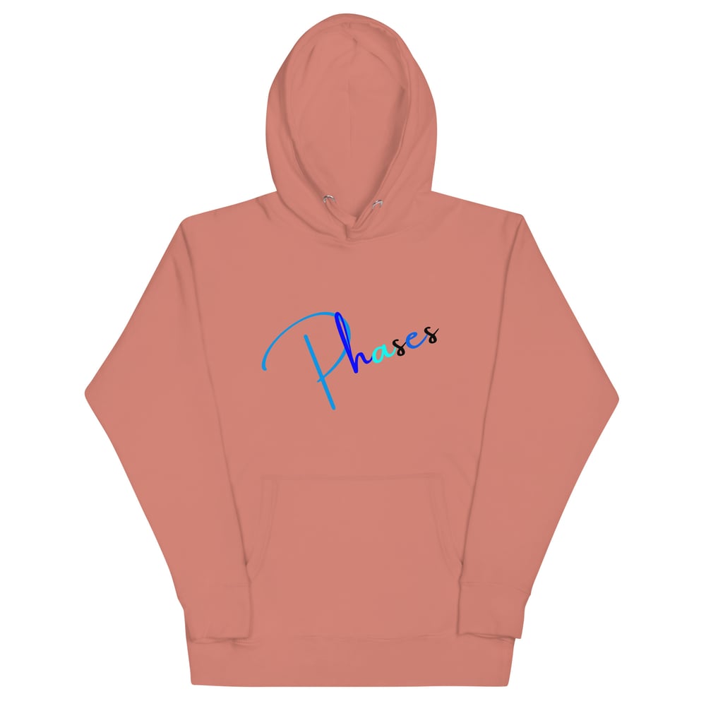 Image of Phases  Embroidered Hoodie