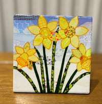 Daffodils Ceramic Coaster 