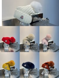 Image 6 of Monclèr Beanie with PomPom