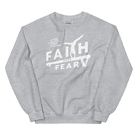 Image 3 of Faith Over Fear Unisex Sweatshirt