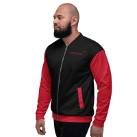 Image 4 of Unisex Bomber Jacket Salvation red