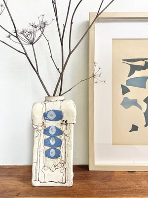 Image of 1970's TERRY POTTERY VASE #1