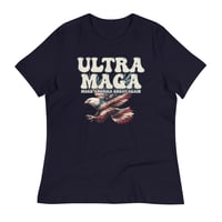 Image 2 of Ultra MAGA - Eagle Women's Relaxed T-Shirt from PatriotsCo.com