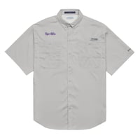 Image 3 of Tiger Mafia Men’s Columbia short sleeve button shirt