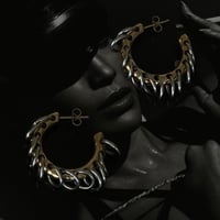 Image 3 of Rebel Loop Earrings